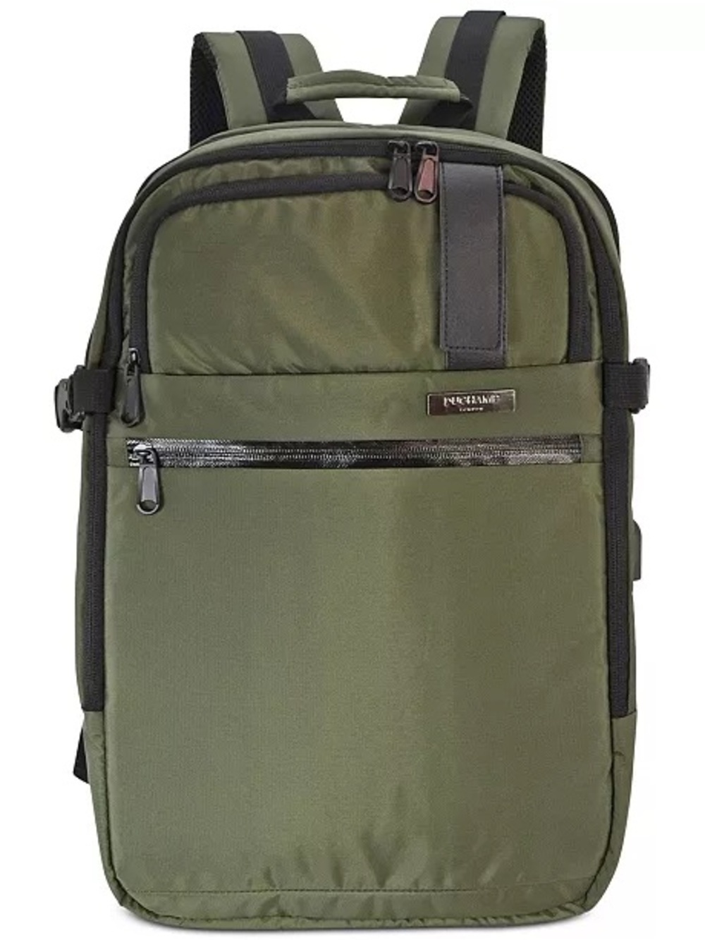 Duchamp London's "Getaway Expandable Carry-On Backpack Suitcase in Olive
